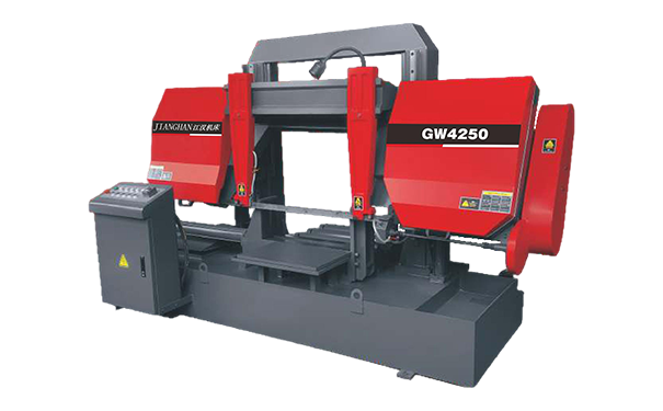吴川GW4250双柱龙门卧式带锯床